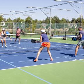 Outdoor pickleball